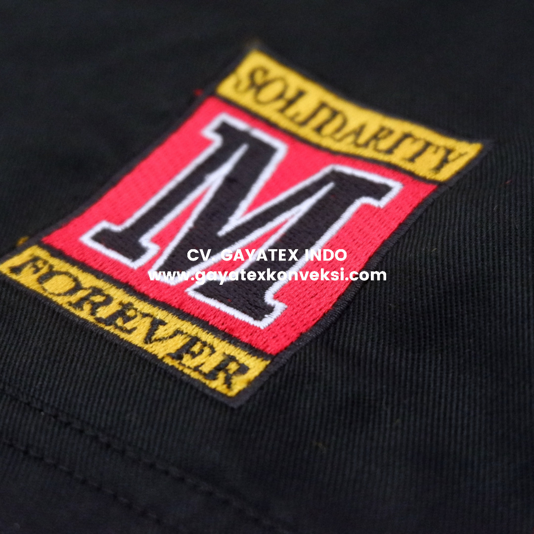 Detail Bordir Komputer Gayatex Konveksi